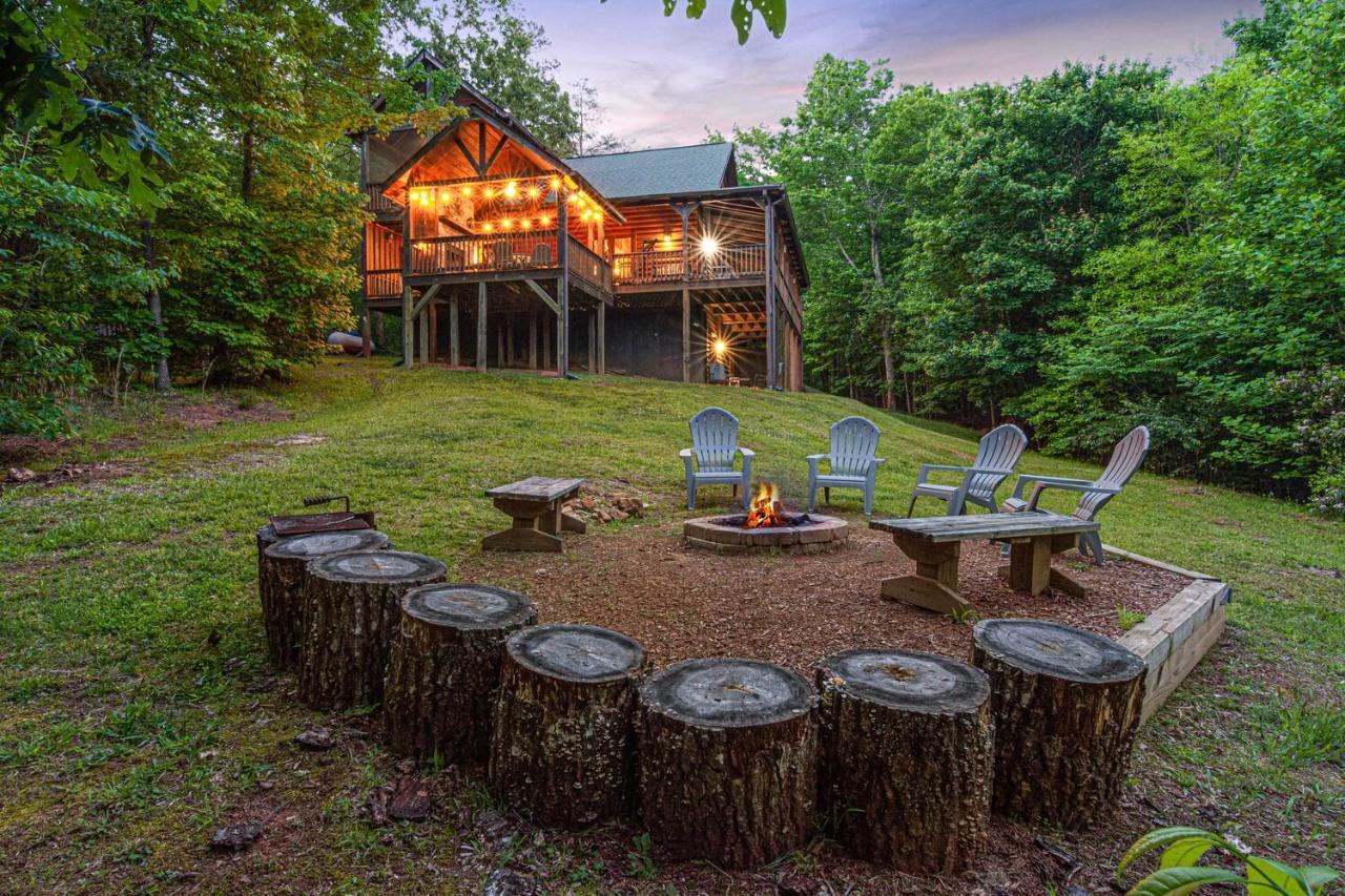 Incredible Views! - Pet Friendly - Aska Adventure Area - Bearfoot Bungalow Блу Ридж Екстериор снимка